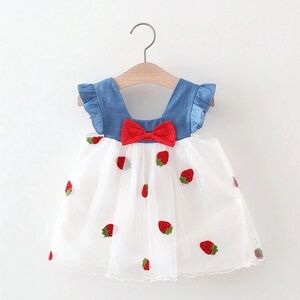 Strawberry theme dress